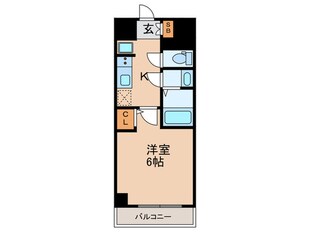 ﾚｼﾞｭｰﾙｱｯｼｭ神戸ﾊｰﾊﾞｰﾗﾝﾄﾞ(724)の物件間取画像